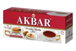 Акбар чай 25 пак. Обычный