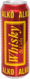 Алко Виски Кола 0,45 л. (24 шт.) ж\б
