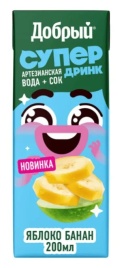Добрый Банан 0,2 л. (27 шт.)