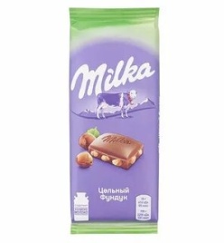 Милка Цельный Фундук 85 гр.