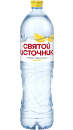 Святой Источник Лимон 1,5 л. (6 шт.) б/газ
