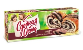 Рулет с шоколадом 400 гр.