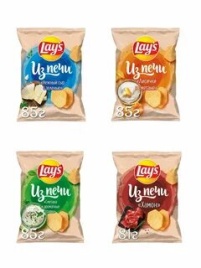 Лейз из Печи 85 гр. ассорти упак (14 шт.)