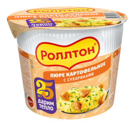 Ролтон пюре гренки 40 гр. упак (24 шт.)
