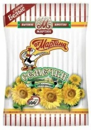 Семечки от Мартина Белые соленые 100 гр. упак (40 шт.)