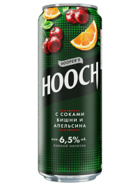 Хуууч Супер Вишня-Апельсин 0,45 л. (12 шт.) ж\б
