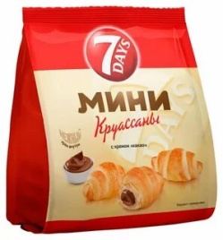 Круассан "7-Дней" 265 гр. Какао упак (10 шт.)