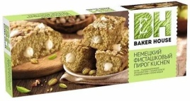 Пирог Baker House Kuchen 350 гр. Фисташковый