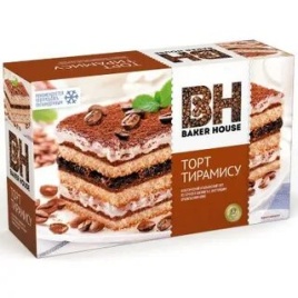 Торт Baker House "Тирамису" 350 гр.