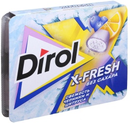 Дирол X-FRESH Черника (12 шт.)