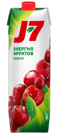 Сок J7 Вишня 1 л. (12 шт.)