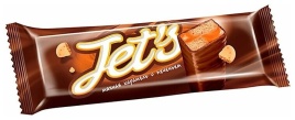 Батончик JET S с печен. и мяг. карам. 42 гр. блок (18 шт.)
