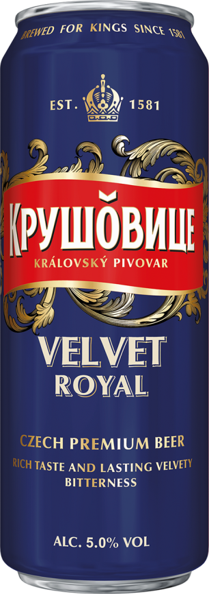 Крушовице Вельвет 0,43 л. (24 шт.) ж\б фото 1