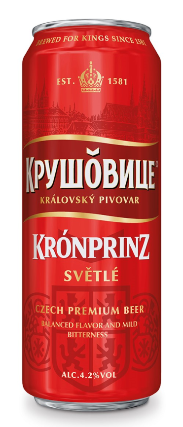 Крушовице Светлое 0,43 л. (24 шт.) ж\б фото 1