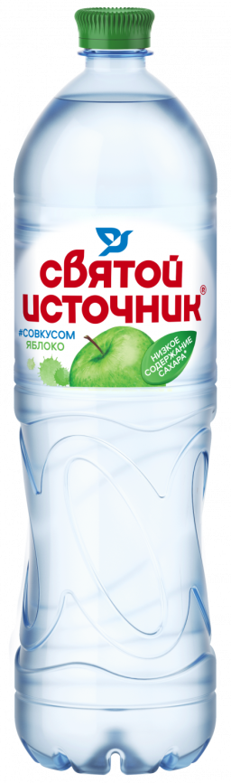 Святой Источник Яблоко 1,5 л. (6 шт.) б/газ фото 1