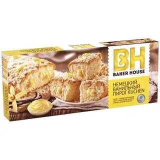 Пирог Baker House Kuchen 350 гр. Ваниль фото 1