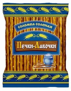 Соломка соленая "Печки Лавочки" упак (40 шт.) фото 2