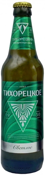 Тихорецкое светлое 0,5 л. ст (12) фото 1