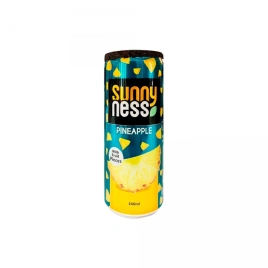 Sunny Ness c соком кусочками Ананаса 0,24 л. (24 шт.) ж\б